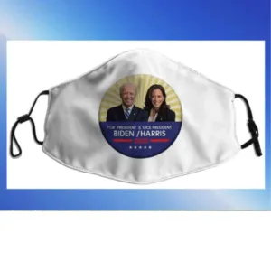 Biden Harris For President _ Vice President 2021 Face Mask