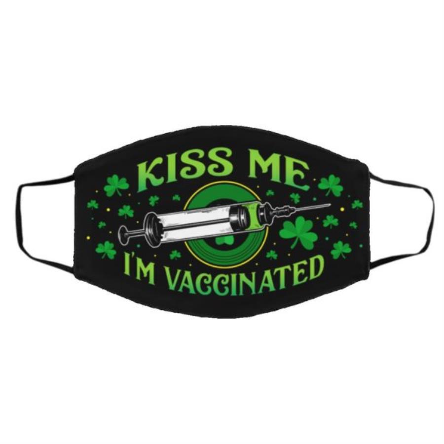 Kiss me I_m vaccinated face mask unisex, hoodie, sweatshirt