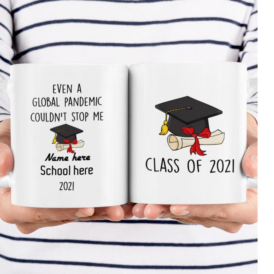 Personalizable Name and School Mug Class of 2021