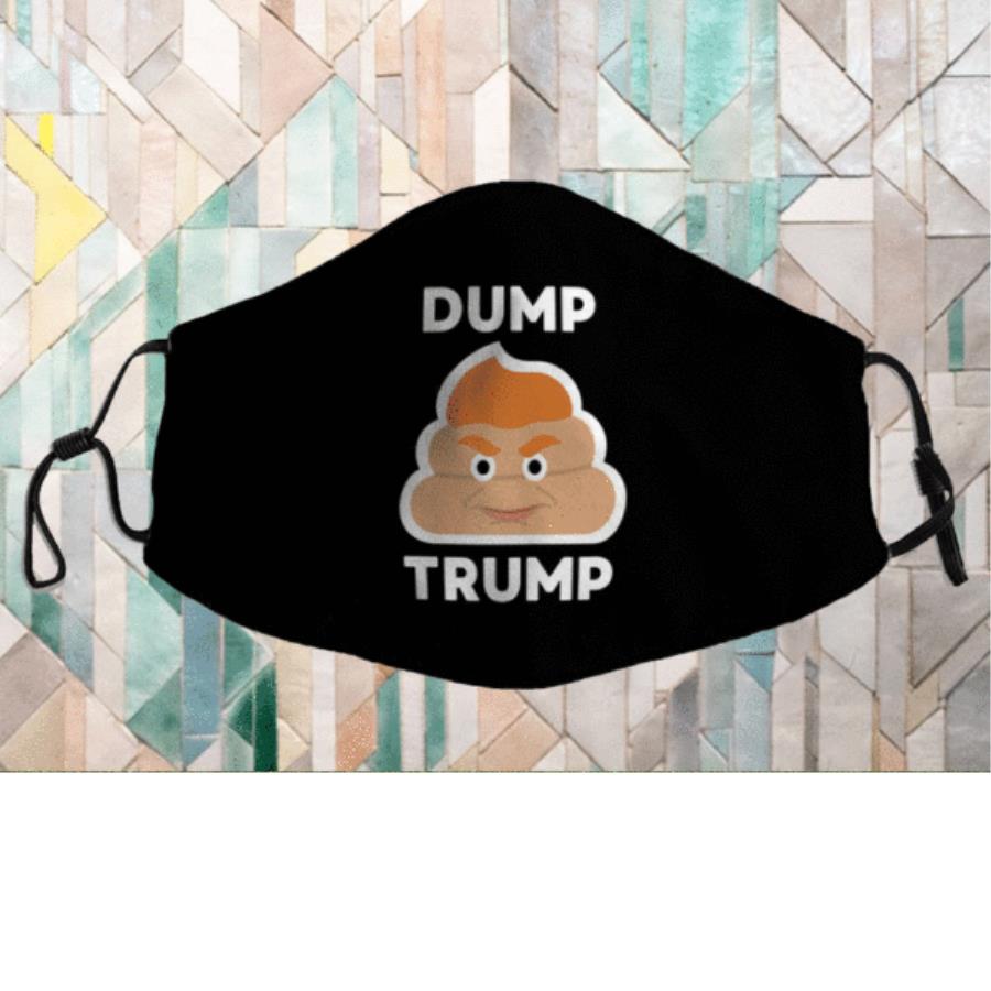 Poop Emoji Dump Donald Trump 2021 Face Mask unisex, hoodie, sweatshirt