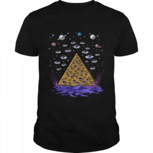 Psychedelic Egyptian Pyramid Fantasy Egyptian Mythology shirt