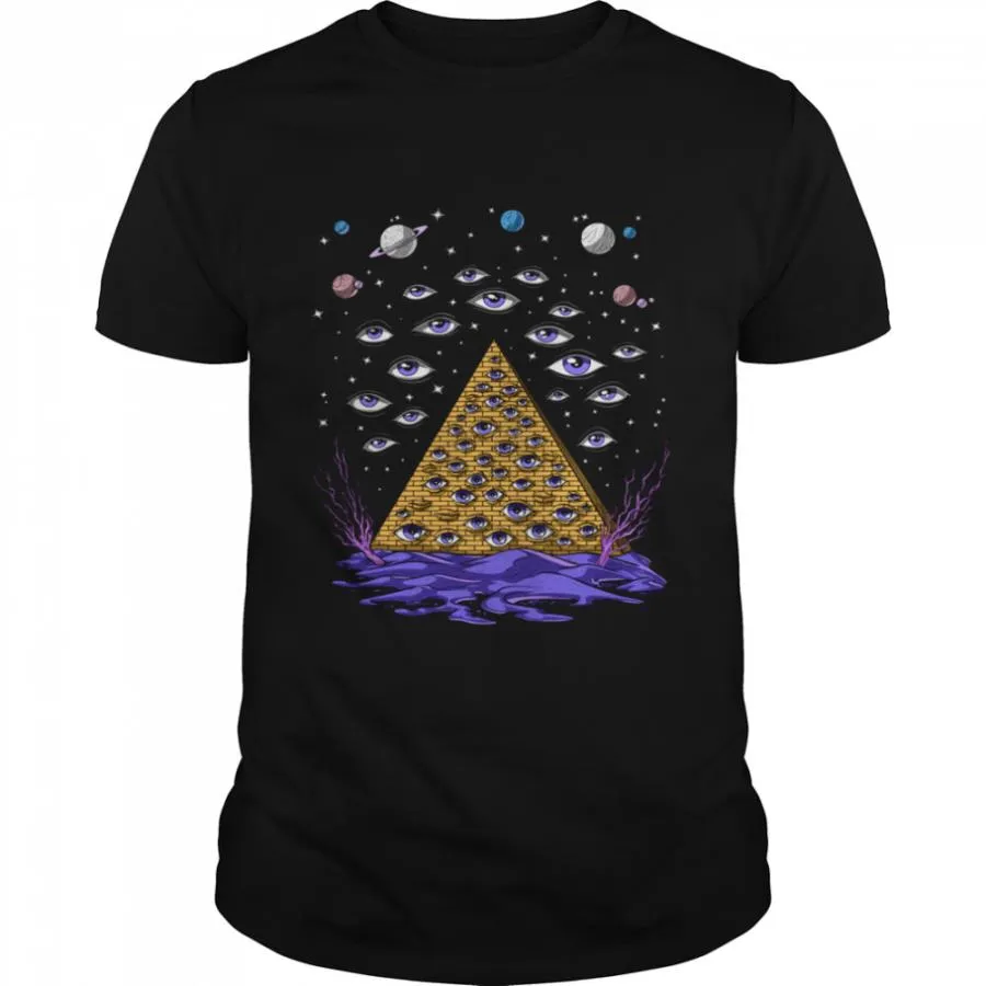 Psychedelic Egyptian Pyramid Fantasy Egyptian Mythology shirt
