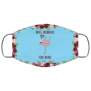 Flamingo Will Remove For Wine Face Mask