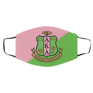 Alpha Kappa Alpha Sorority Symbols Cloth Face Mask
