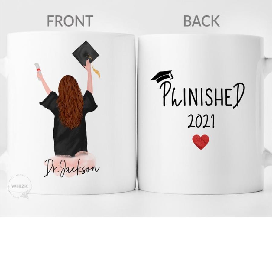 Doctorate Degree Future Doctor Doctoral Personalized Grad Phinished Coffee Cup Mug unisex, hoodie, sweatshirt