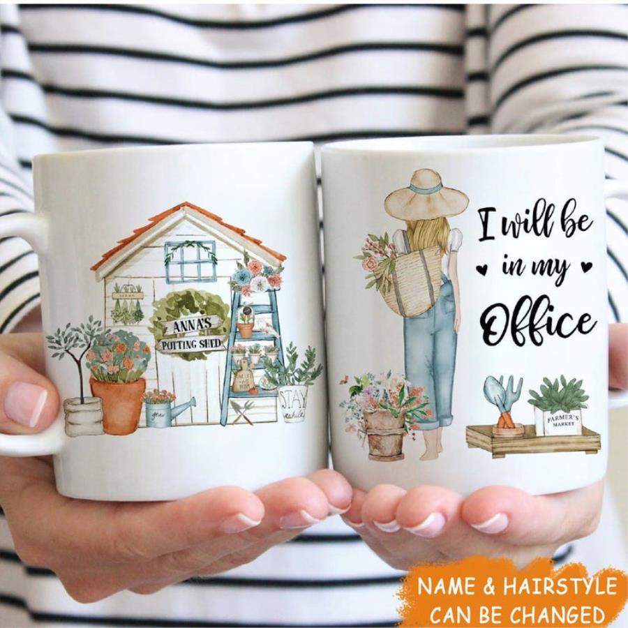 I Will Be In My Office Mug, Farmer Mug, Farmer Gifts, Farming Girl Mug