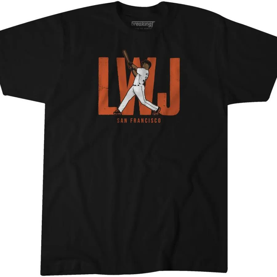 LaMonte Wade Jr. LWJ San Francisco Giants shirt