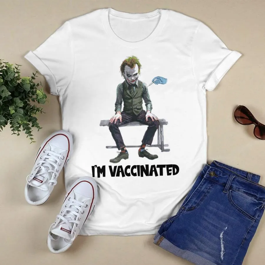 Joker i'm vaccinated shirt