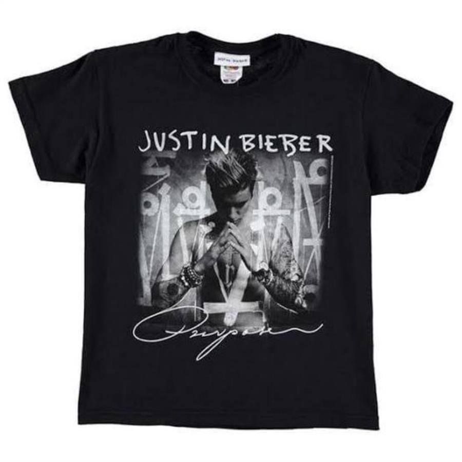 Justin Bieber signature shirt