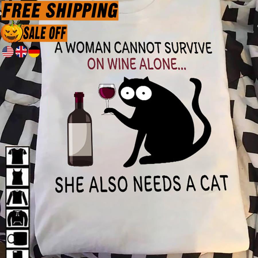 a woman cannot survive on wine alone cat