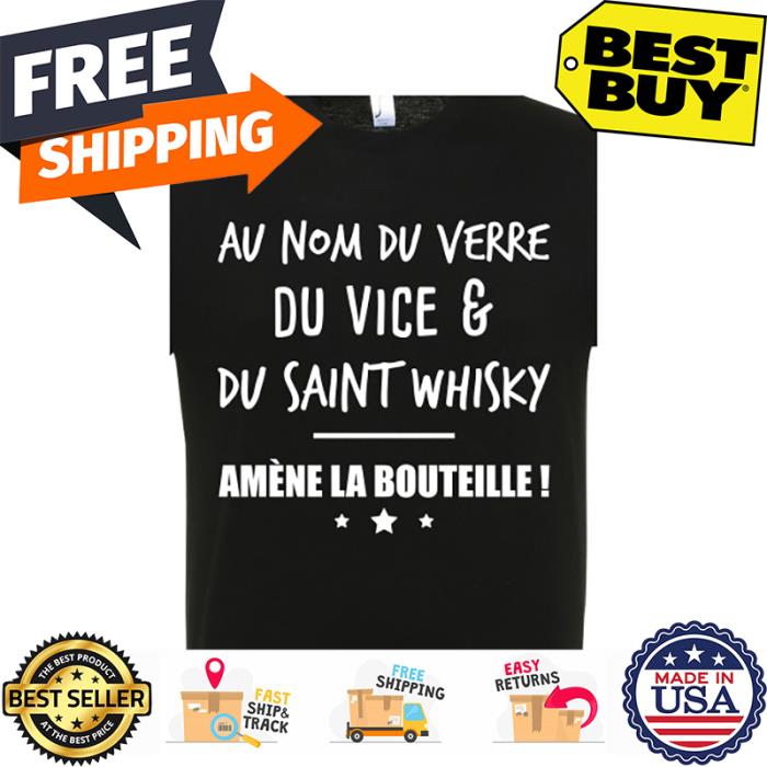 Au nom du verre du vice et du saint whisky amène la bouteille new arrivals