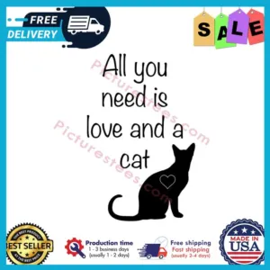All you need is love and a cat shirt