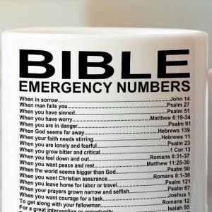 Bible Emergency Numbers Mug unisex, hoodie, sweatshirt Bible Emergency Numbers Mug unisex, hoodie, sweatshirt