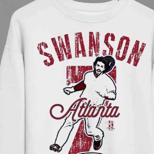 Dansby Swanson Atlanta Braves Baseball Shirt, hoodie, sweater, long sleeve  and tank top