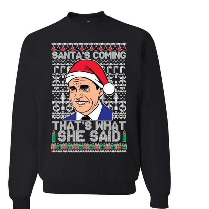 Get The Office Ugly Christmas Sweater For Free Shipping Custom