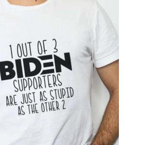 1 Out Of 3 Biden Supporters Are Just As Stupid As The Other 2 s unisex, hoodie, sweatshirt