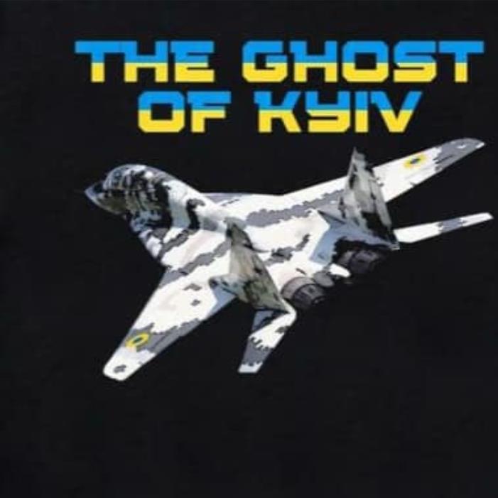 Airplane The Ghost Of KYIV War Ukraine Shirt