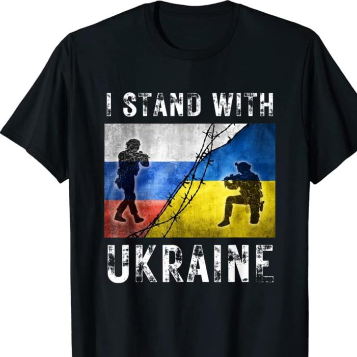 Army War I Stand With Ukraine Peace And No War Shirt