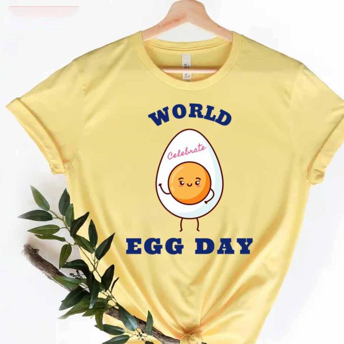 Celebrate World Egg Day Egg Waving  -Shirt