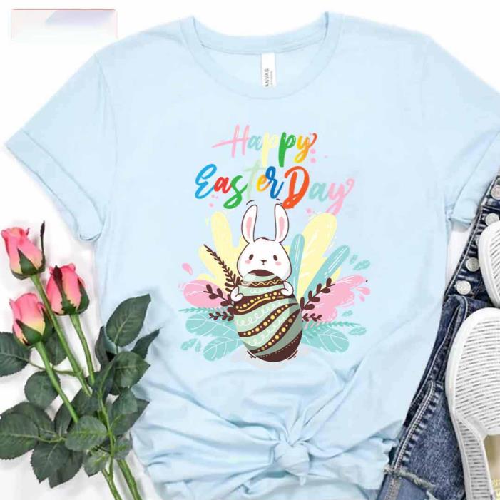 Happy Easter Day Bunny Happy Easter Day Women -Shirt