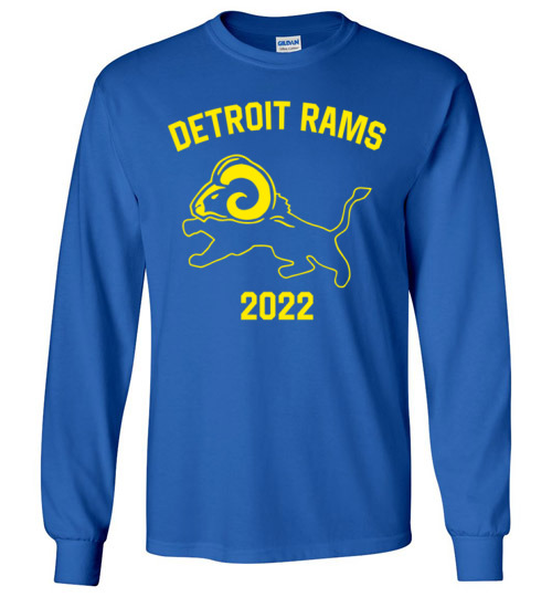 Detroit rams logo 2022 shirt, hoodie, sweater, long sleeve and tank top