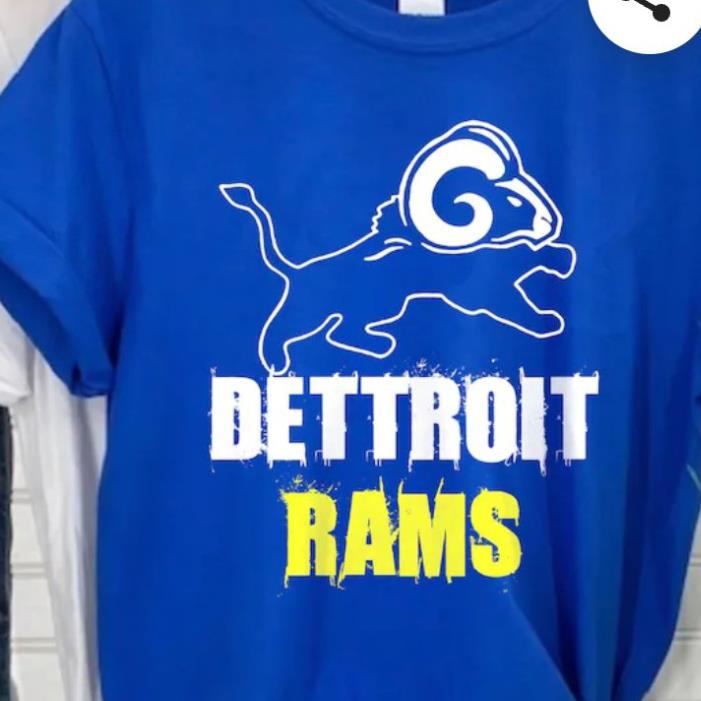 Get Detroit Rams Lion LA 2022 Shirt For Free Shipping • Podxmas