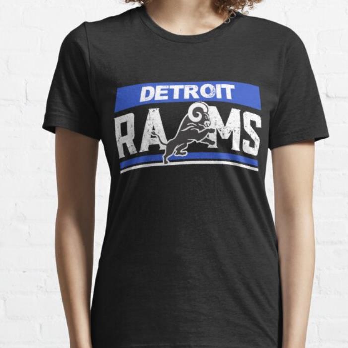 detroit rams t shirt near me