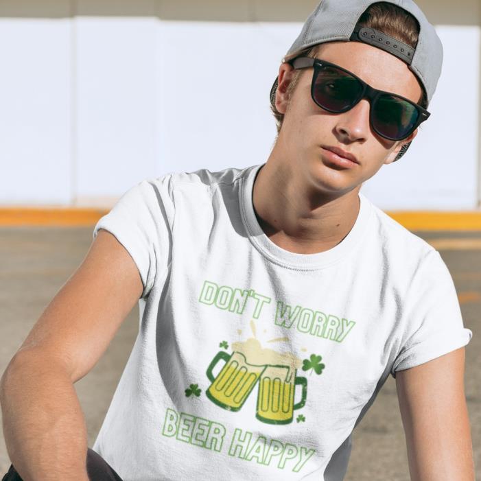 Don't Worry Beer Happy Patrick's Day Shirt Don't Worry Beer Happy Patrick's Day Shirt
