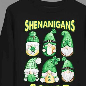 Shenanigans Gnomies Squad s unisex, hoodie, sweatshirt