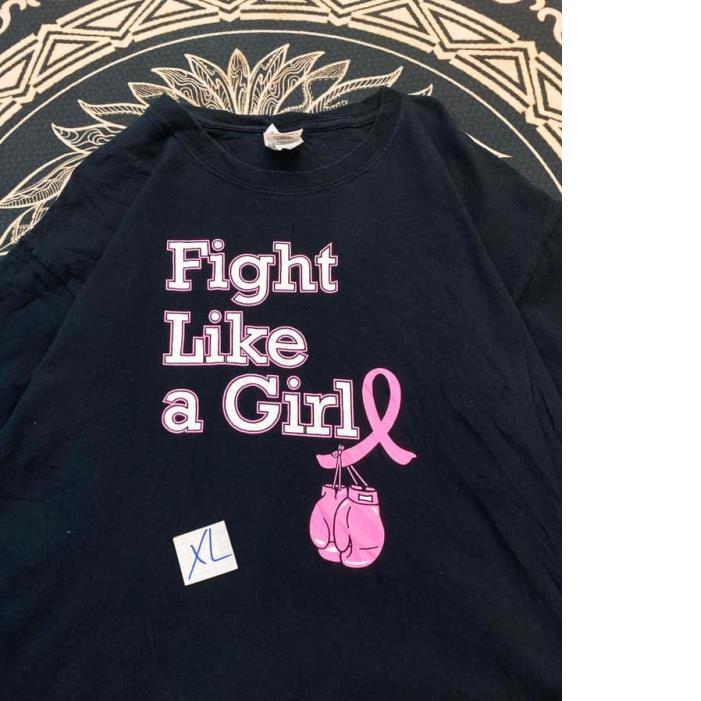 Fight Like A Girl Cancer Pink Shirt Day Shirt