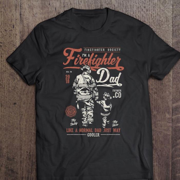 Firefighter Dad Father’s Day Shirt