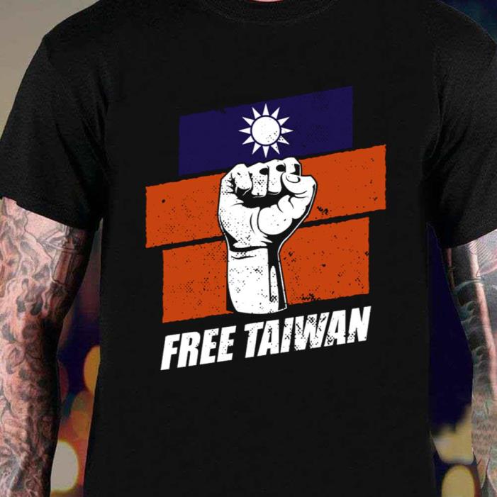 Free Taiwan Freedom Hand Sign Shirt