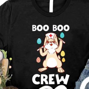 Happy Easter Day Boo Boo Crew Bunny Nurse -Shirt