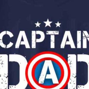 Happy Father’s Day Captain Dad Superhero For Father’s Day-Shirt unisex, hoodie, sweatshirt