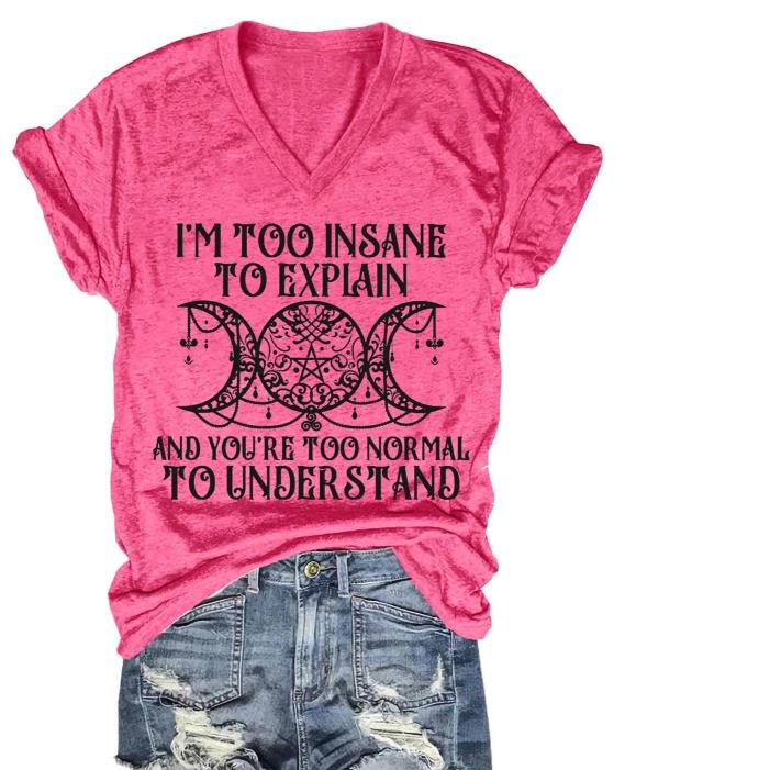 I'm Too Insane To Explain And You're Too Normal To Understand Shirt