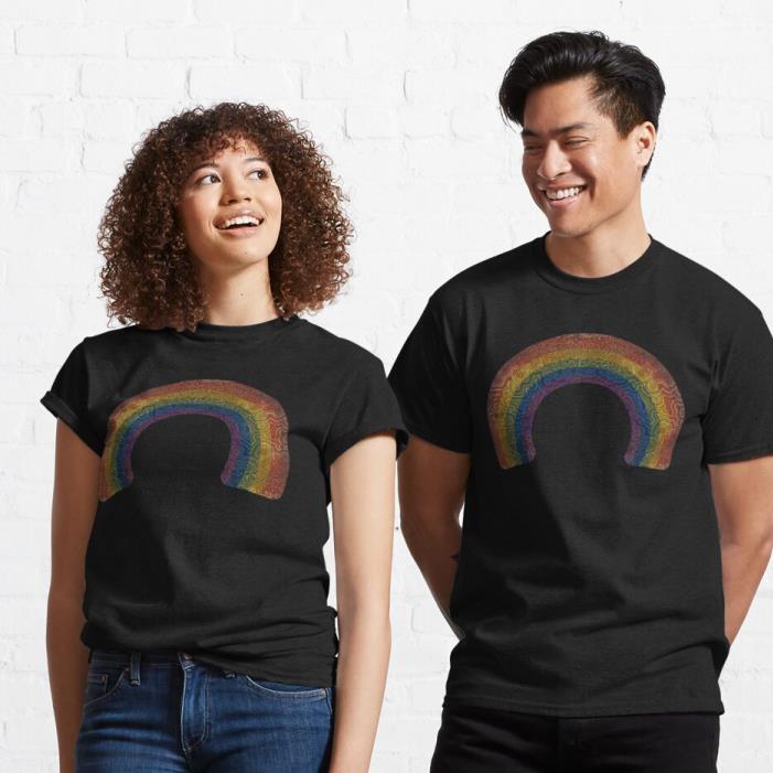malachite rainbow shirt