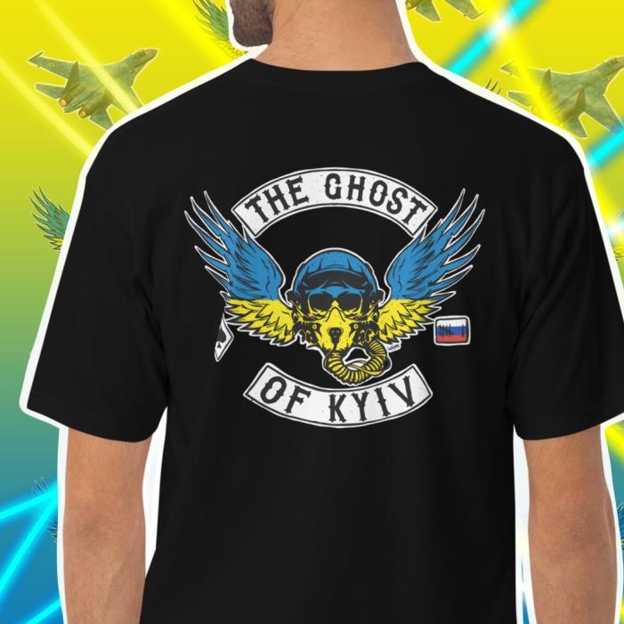 Ghost of Kyiv Dog Wings Shirt
