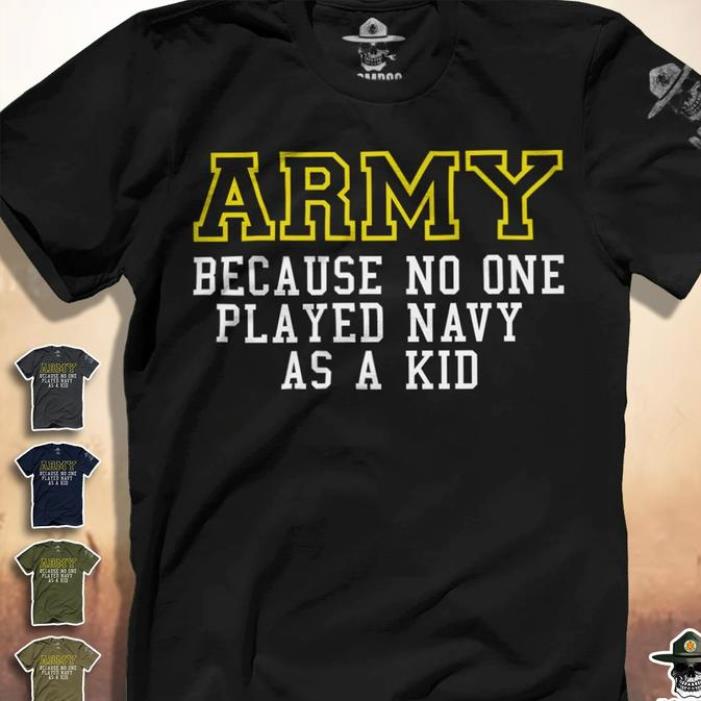 No One Played Navy-Shirt