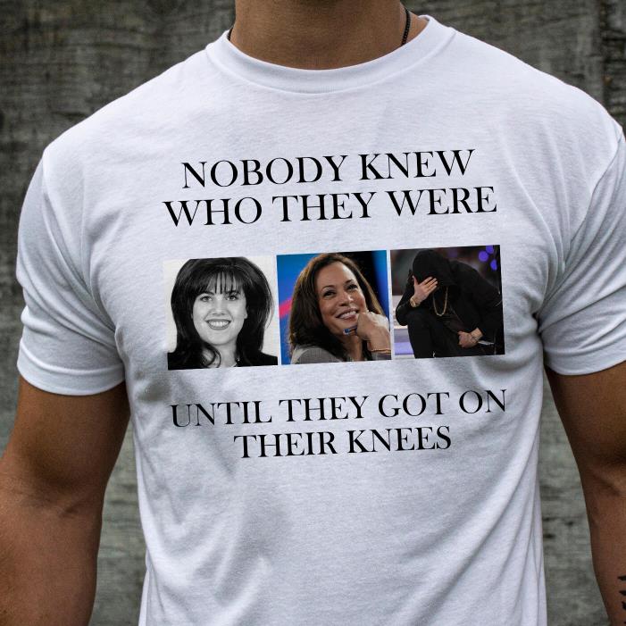 Nobody knew who they were-Shirt