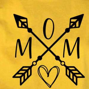 Happy Mother's Day Mom Arrow Art -Shirt
