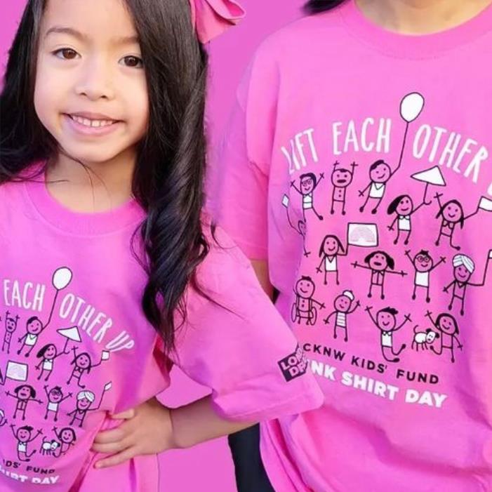Pink Shirt Day Lift Other Up CKNW kids' Fund Shirt
