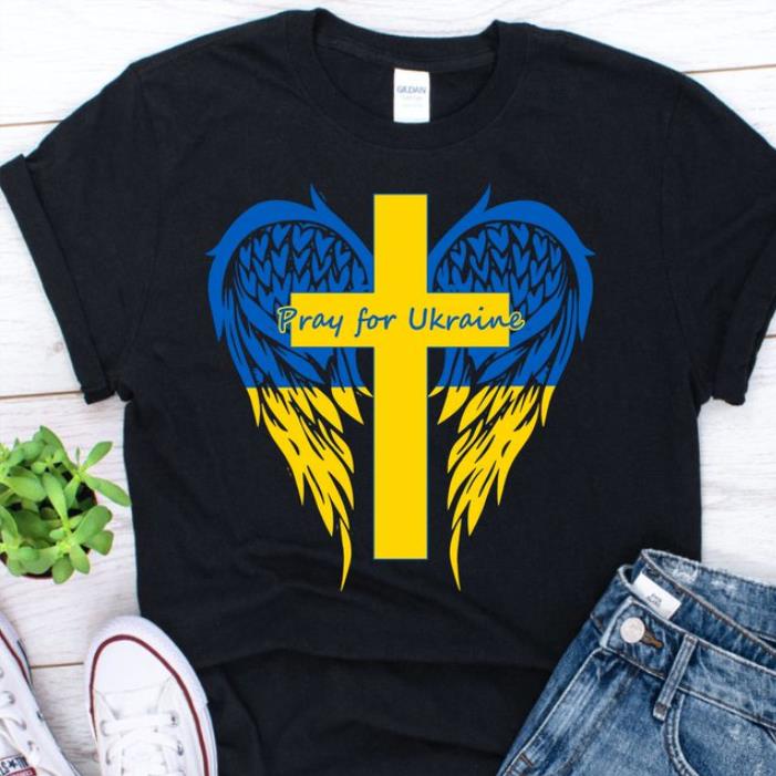 Pray for Ukraine Wing OF Peace shirt