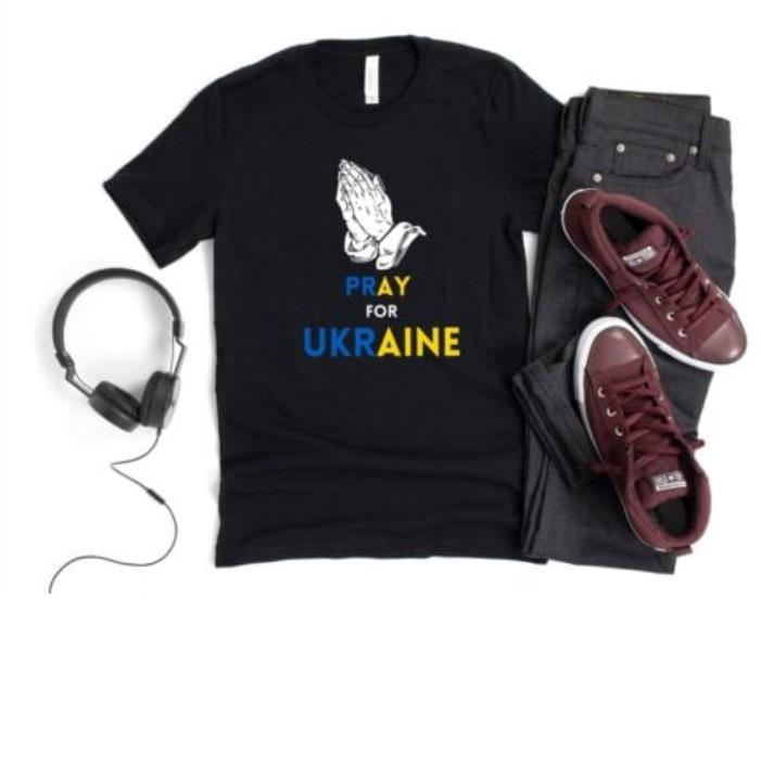 Praying Hands Pray For Ukraine, Peace Shirt