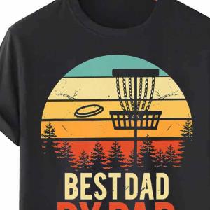 Happy Father’s Day Best Dad By Par Vintage Golf Dad Father's Day-Shirt