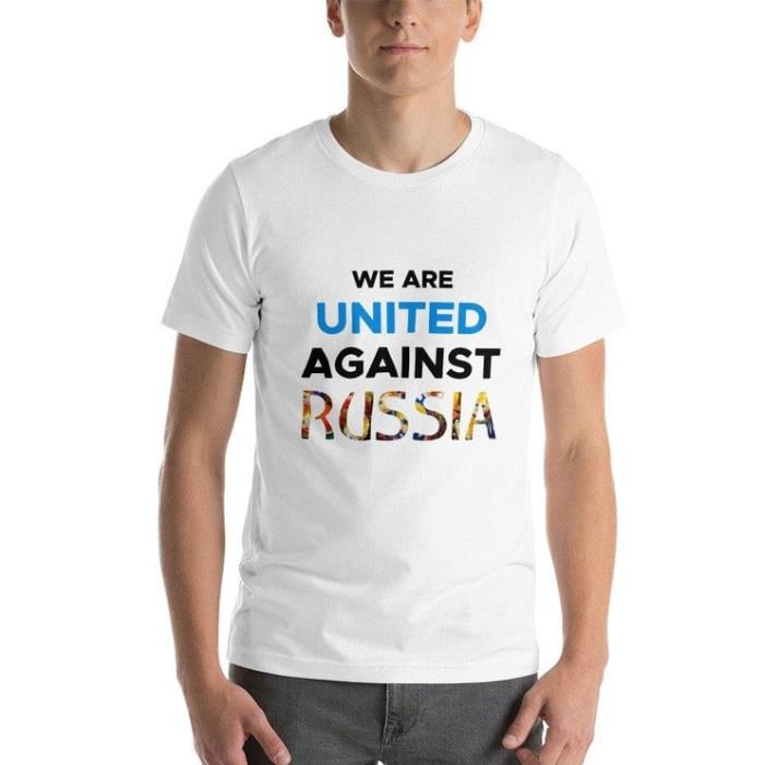 We Are United Against Russia Shirt