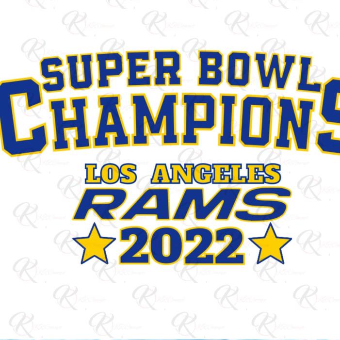 Rams Super Bowl Champions Los Angeles 2022 Shirt