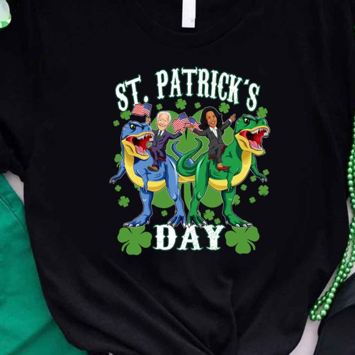 St Patrick’s Day Biden Harris T-Rex Dinosaur 2022 Shirt