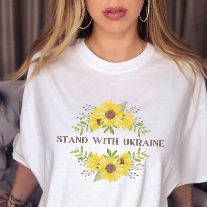 Stop Wars Stand With Ukraine Sunflower Stop Wars Russia Shirt