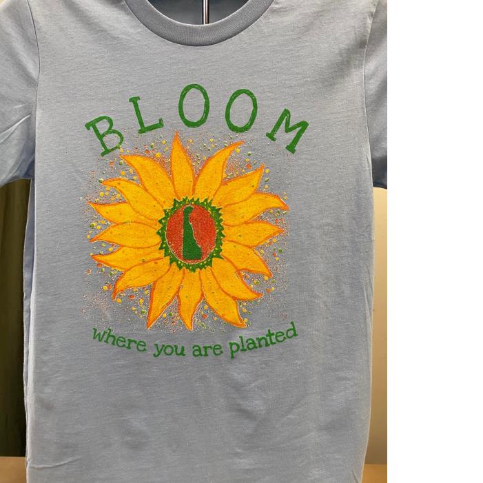Sunflower Bloom Where Youre Planted national flower of Ukraine Shirt