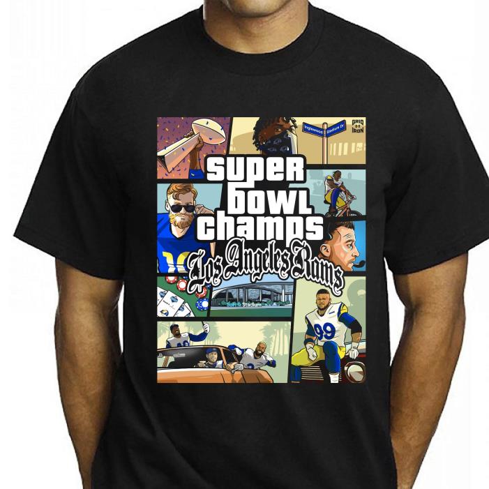 Buy Los Angeles Rams Super Bowl Champions 2022 Shirt For Free